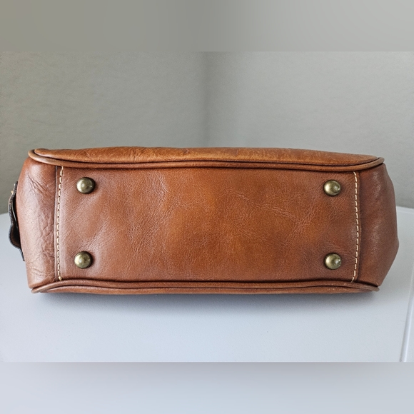 Patricia Nash Leather Gracchi Satchel - Picture 11 of 12